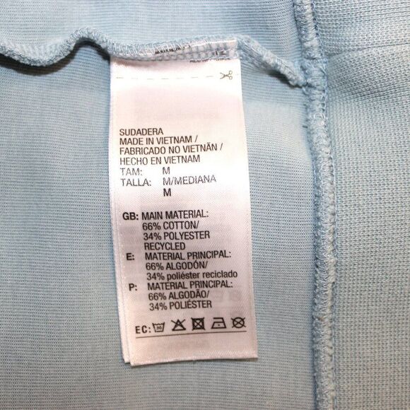 Adidas ORIGINALS 3-Stripes Crewneck Sweatshirt *Like New*, Blue - Size M - Picture 8 of 10